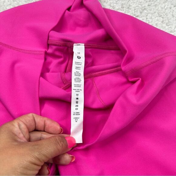 Lululemon Align High Rise Crop Legging Sonic Pink 23" - Picture 5 of 8